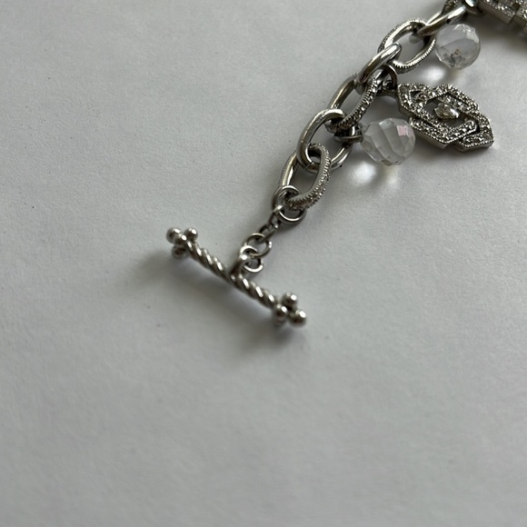 Geometric Icon Dangle Charm Bracelet - Picture 4 of 5